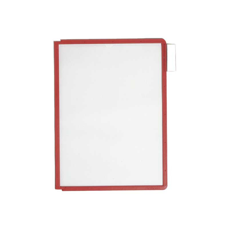 P/5 Fundas con marco Durable Sherpa Marco rojo