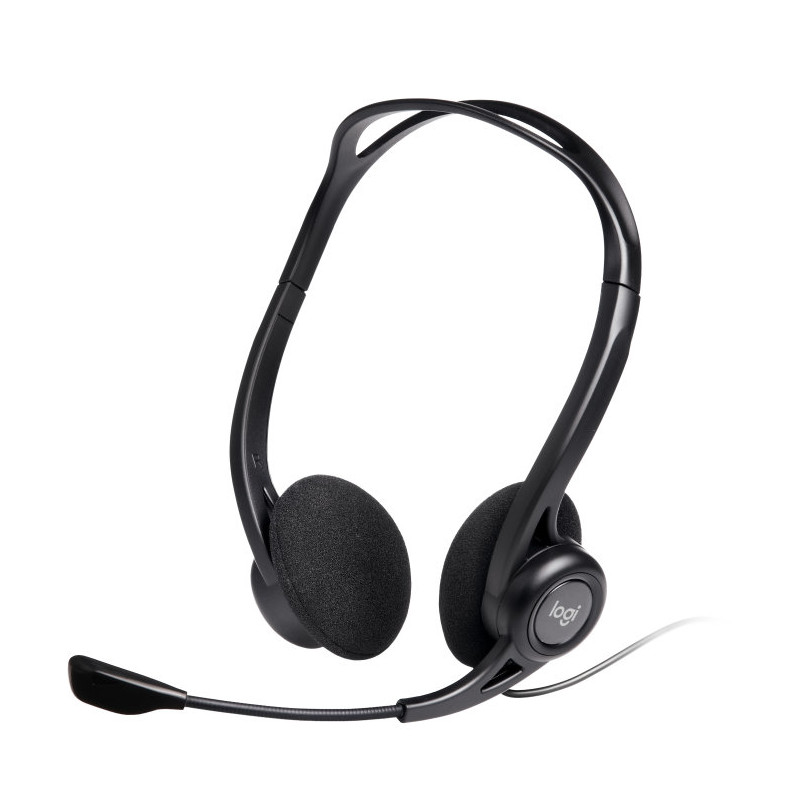 Auriculares Logitech 960 Usb Negro