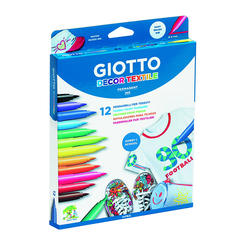 Rotuladores de colores Giotto Decortextile