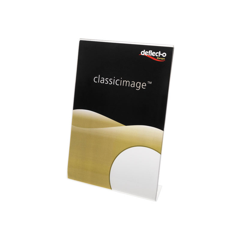 Portacartel Sobremesa Inclinado A4 Vertical