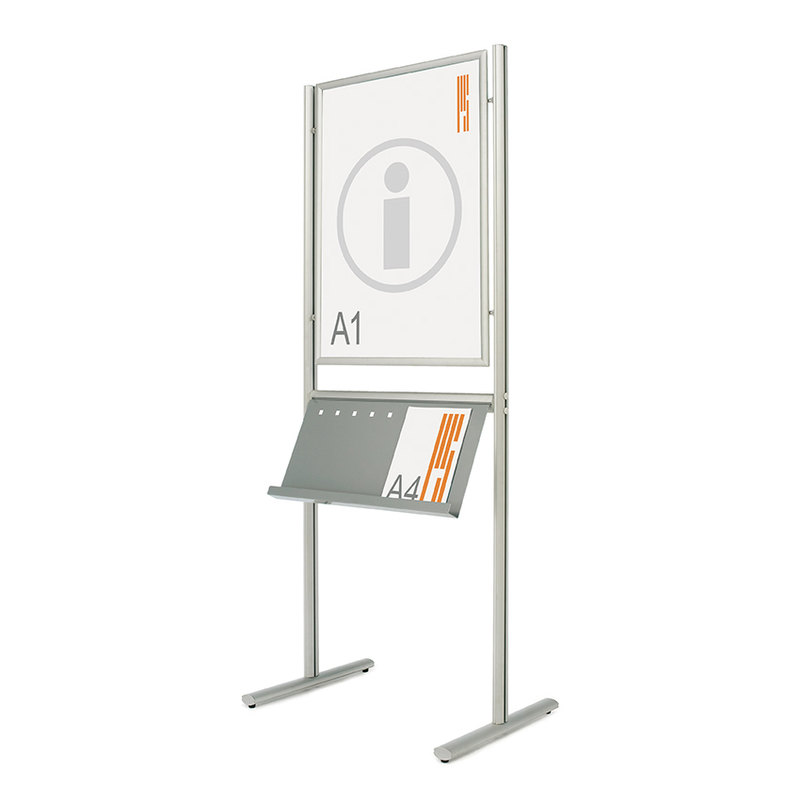 Expositor de información mixto