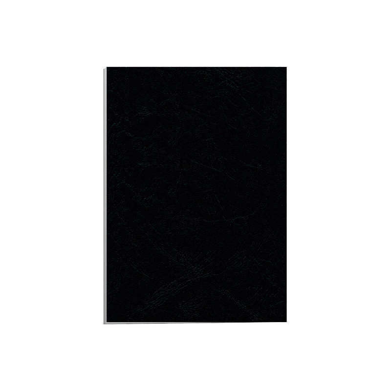 Portadas carton simil piel Negras A4 FSC 250 gr (Pack de 100)
