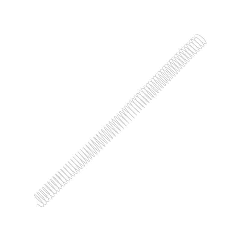 Espirales Metálicas Blancas 20 mm (Pack de 100)