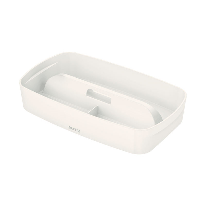 Bandeja de Sobremesa Leitz Plástico con asa Blanco 307 x 56 x 181 mm